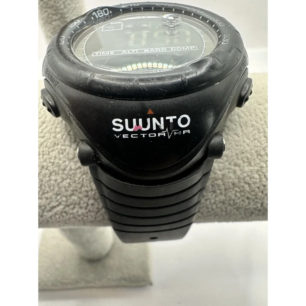 Suunto Vector HR Black New Battery NO BELT Watch‎ Only 51MM 8.5